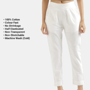 White Everyday Cotton Pants